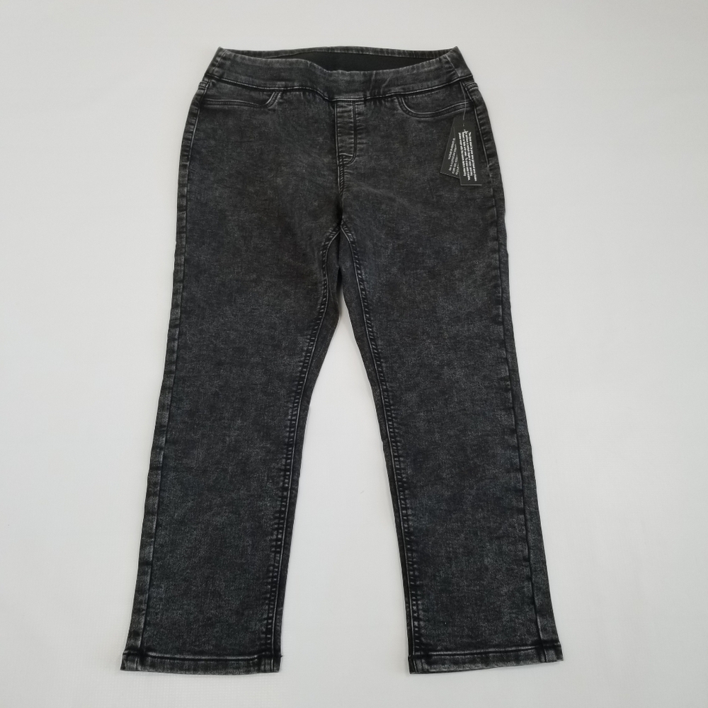 Denim & Co Pull-On Cropped Jeans Small Petite NWT